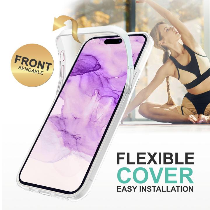 Actual product image Nalia Clear 360 degree cover (Apple iPhone 14 Pro)