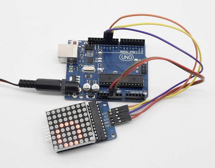 Immagine prodotto Tru Components Modulo display a matrice 8x8 MAX7219 (Kit elettronica)