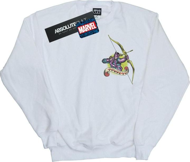 Immagine prodotto Hawkeye Tattoo Breast Print Felpa Uomo (XL)