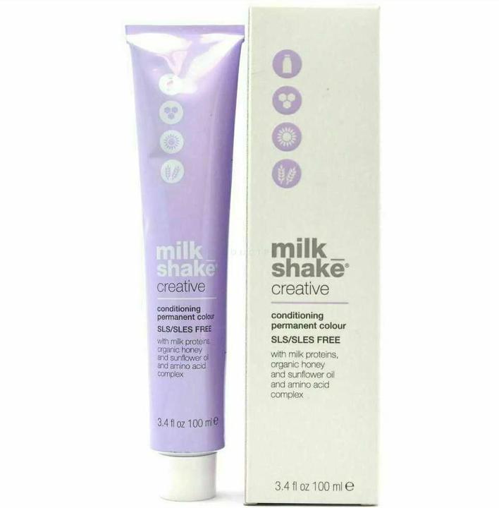 Actual product image Milk_Shake Vopsea permanenta Creative 6.4136CAG, Blond Inchis Havana, 100ml (6.4136CAG, Blond Inchis Havana)