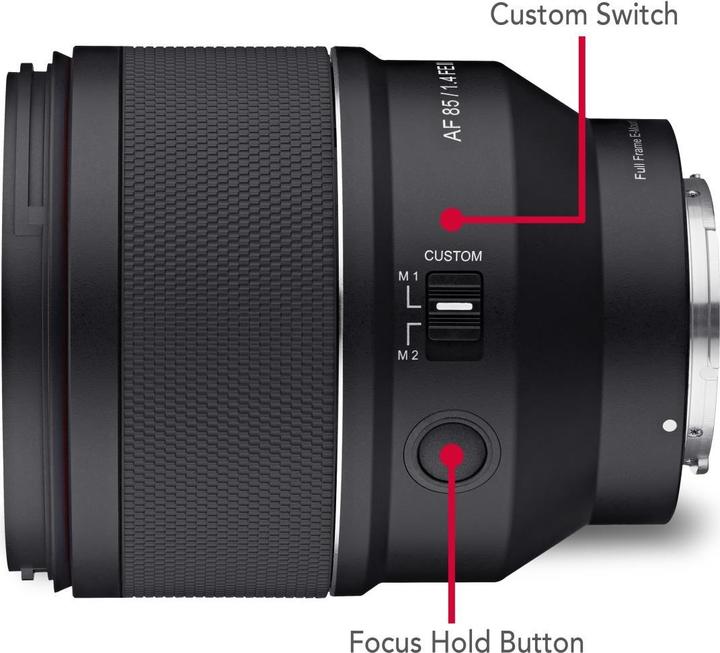 Productafbeelding Samyang AF 85mm F1.4 FE II voor Sony E (Sony E, Volledig formaat)