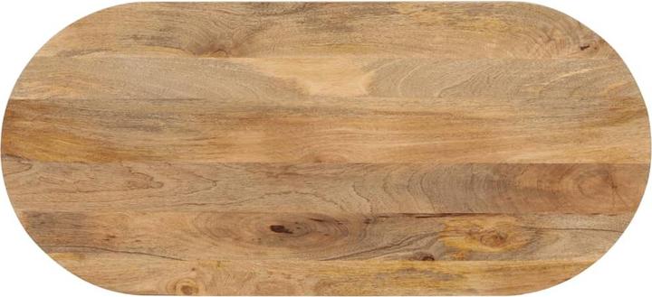 Produktbild VidaXL Tischplatte Holzplatte Massivholzplatte 80x40x3,8cm Oval Massivholz Mango