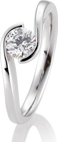 Produktbild Breuning Ring Schwung 0,40-0,60 ct. (51, 585/14 K Gold)
