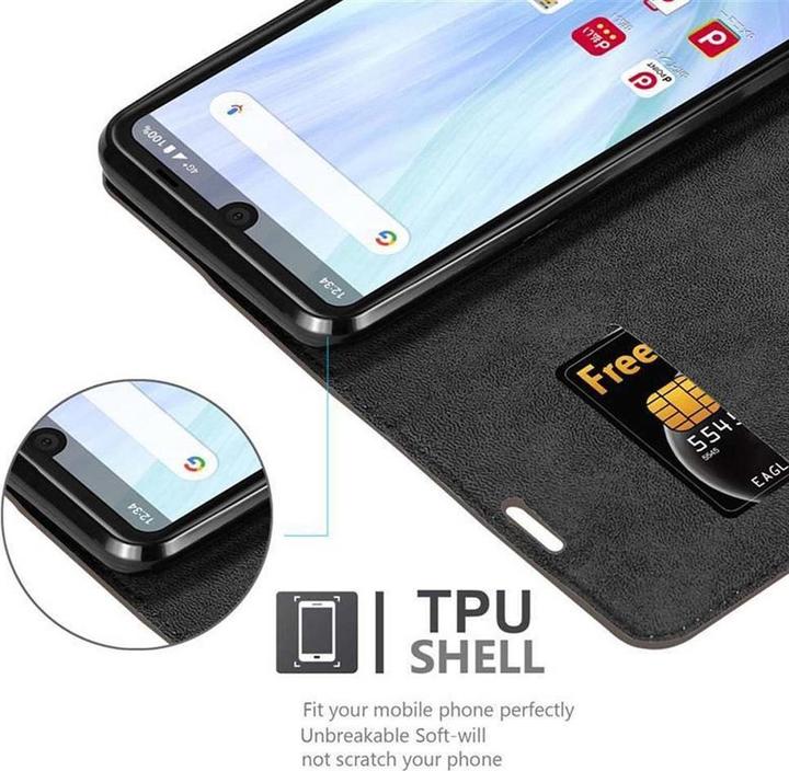 Produktbild Cadorabo Book Invisible Magnet Cover (Sharp Aquos R3)