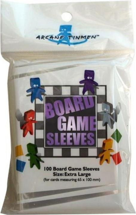 Image du produit Arcane Tinman Board Games Sleeves - Extra Large (65x100mm) - 100 Vnt