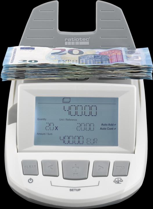 Actual product image ratiotec Money Scale RS 1000 (Made in Germany) (Bank note counter)