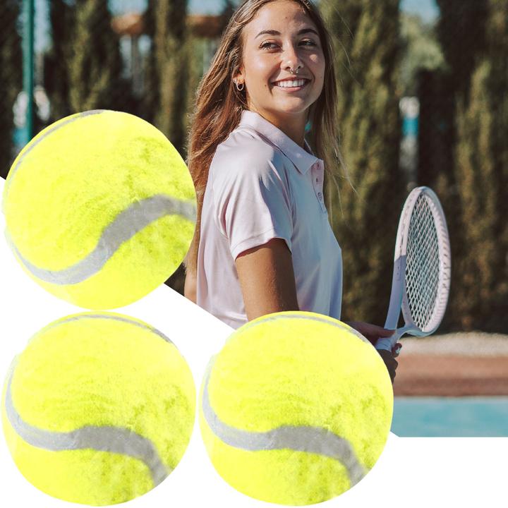 Actual product image Top ten Tennis balls, game balls, set of 3
