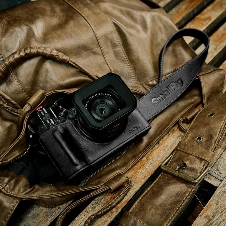 Actual product image SmallRig Ledertaschen-Kit für FUJIFILM GFX100RF Schwarz (Camera shoulder bag)