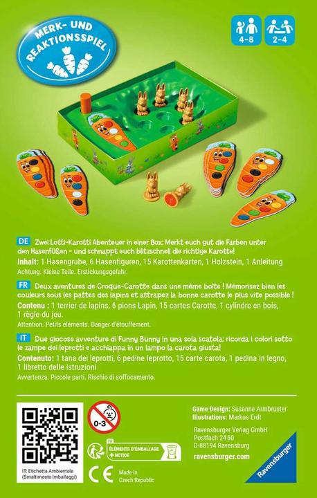 Produktbild Ravensburger Lotti Karotti (Italienisch, Französisch, Deutsch)