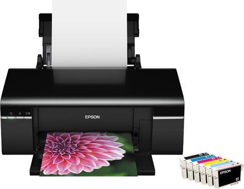 Actual product image Epson Stylus Photo P50 inkjet printer (Ink, Colour)