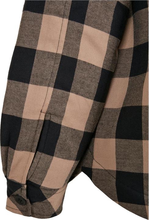 Actual product image Urban Classics Ladies Flannel Padded Overshirt - 10962 (M)