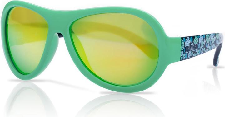 Actual product image Shadez Sunglasses Leaf Print Green Junior