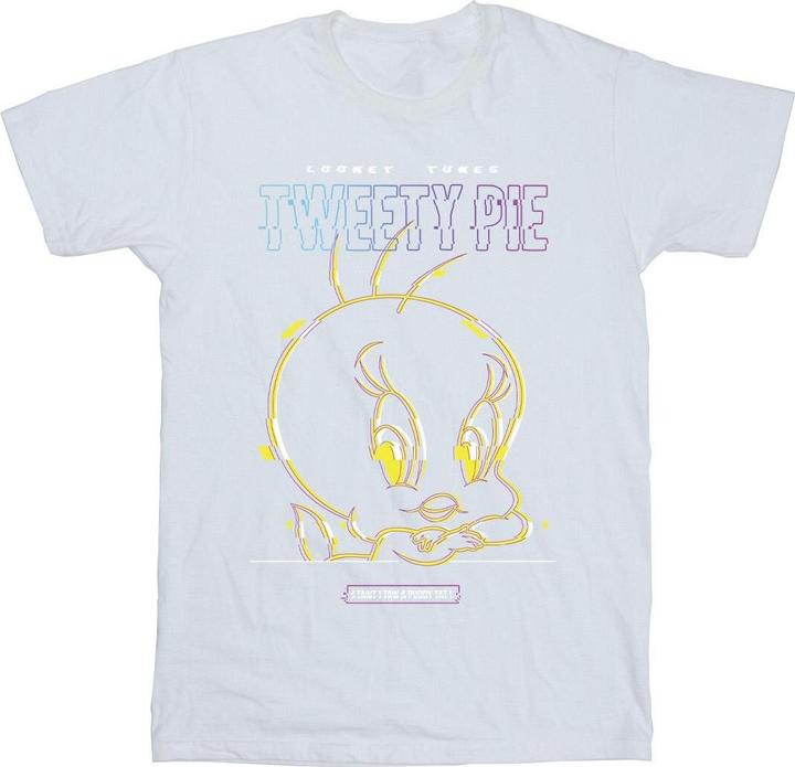 Immagine prodotto Looney Tunes Tweety Glitch Maglietta Uomo (L)