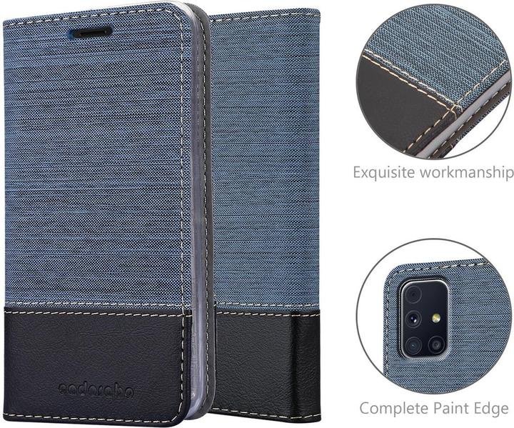 Actual product image Cadorabo Book Jeans Optics Cover (Samsung Galaxy M31s)