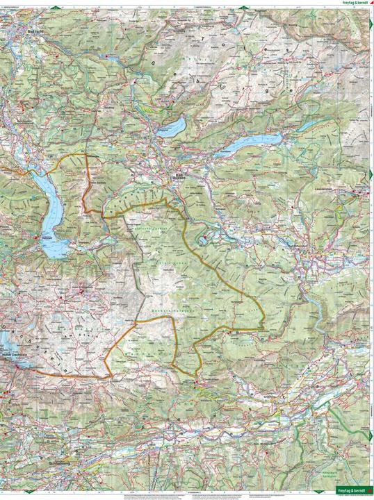 Actual product image Freytag & Berndt hiking, cycling and leisure map Dachstein, Ausseerland, Filzmoos, Ramsau