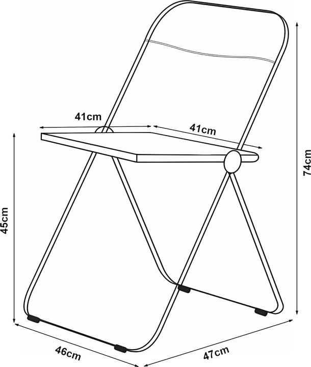 Image du produit En.Casa Chaise pliante en lot de 2