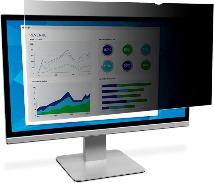 Actual product image 3M Privacy Filter for Dell U3415W Monitor (21:9) (31.26", 21 : 9)