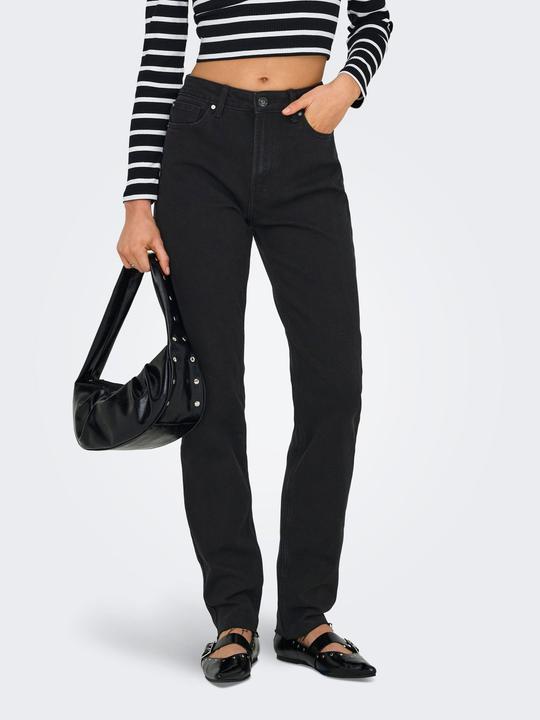 Produktbild Only ONLEMILY Hohe Taille Gerade geschnitten Jeans Straight-Fit jeans (26)
