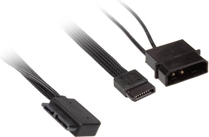 Produktbild Silverstone SST-CP10 Slimline-SATA zu SATA Adapter