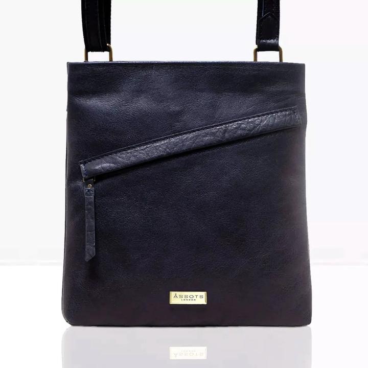 Produktbild Assots London Assots Designer Umhängetasche Crossbody Handtasche Leder No.1