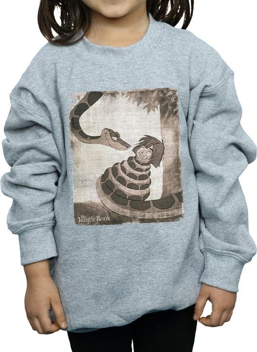 Actual product image Disney Girls The Jungle Book Hypnosis Sweatshirt (152, 158)