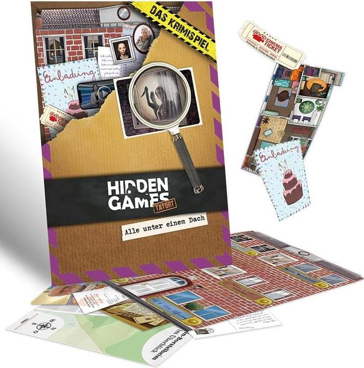Actual product image Hidden Games All under one roof - crime game (German)