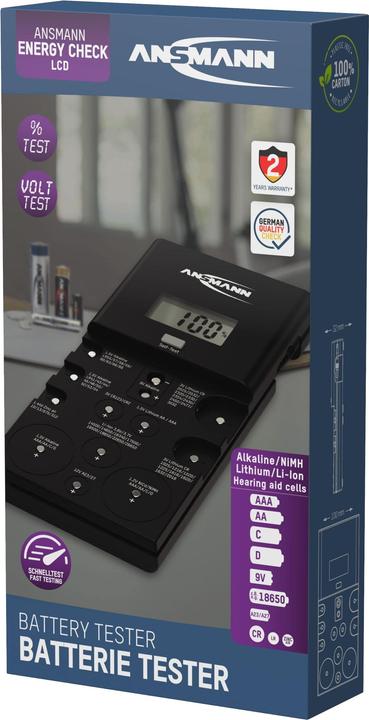 Actual product image Ansmann Energy Check LCD