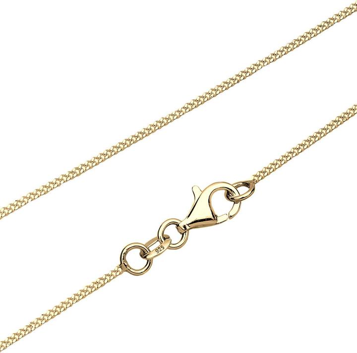 Image du produit Elli mit Feder-Anhänger und Kristall (Argent Sterling, 45 cm)