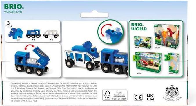 Produktbild Ravensburger BRIO World – 36111 Sondereditionszug (2025) | Spielzeugeisenbahn in limitierter Auflage für Kinder