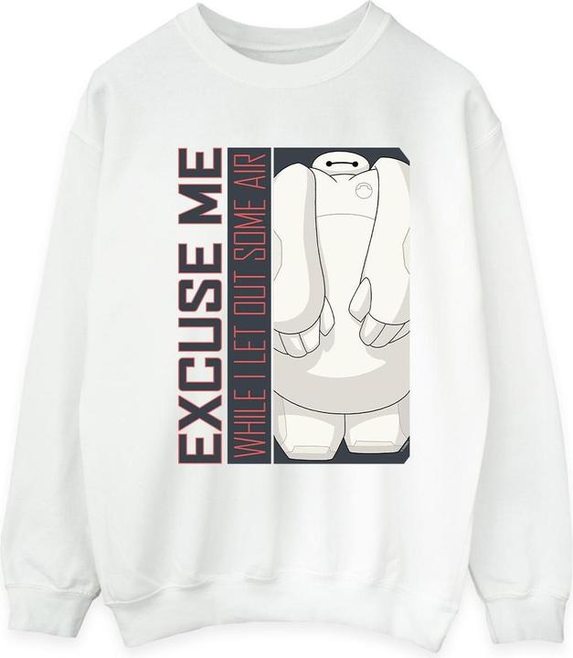 Immagine prodotto Disney Big Hero 6 Baymax Excuse Me Some Air Felpa Uomo (XXL)