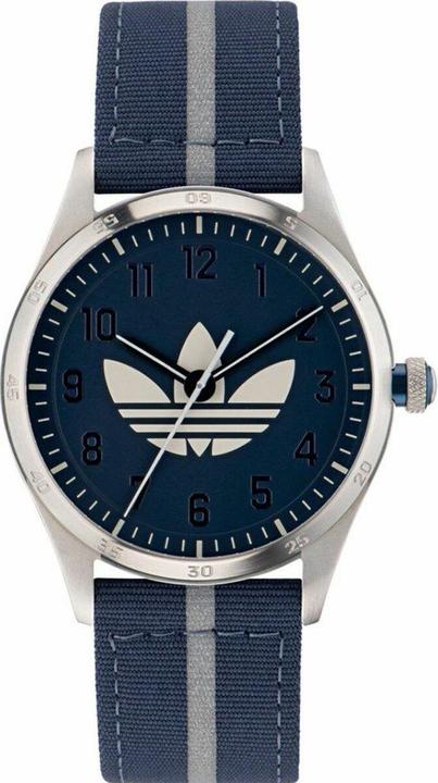 Produktbild adidas Quarz Armbanduhr AOSY23041 Silber Gehäusematerial=Stahl Material (Armban (Analoguhr, 42 mm)