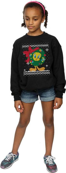 Image du produit Looney Tunes - Sweat TWEETY PIE CHRISTMAS FAIR ISLE - Fille (116)