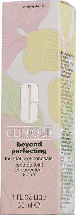 Actual product image Clinique Beyond Perfecting Foundation + Concealer (11 Honey)