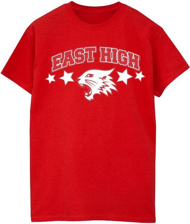 Actual product image Disney Womens/Ladies High School Musical The Musical Wildcat Stars Cotton T-Shirt (XL)
