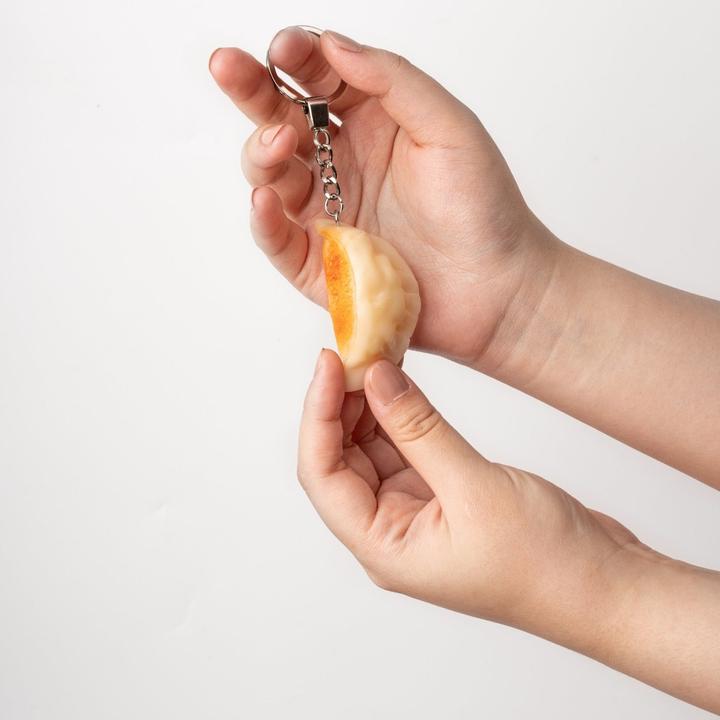 Actual product image Yumazing Fried Gyoza key fob