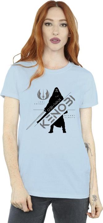 Immagine prodotto Star Wars Obi-Wan Kenobi Jedi Knight Maglietta Ampia Donna (M)