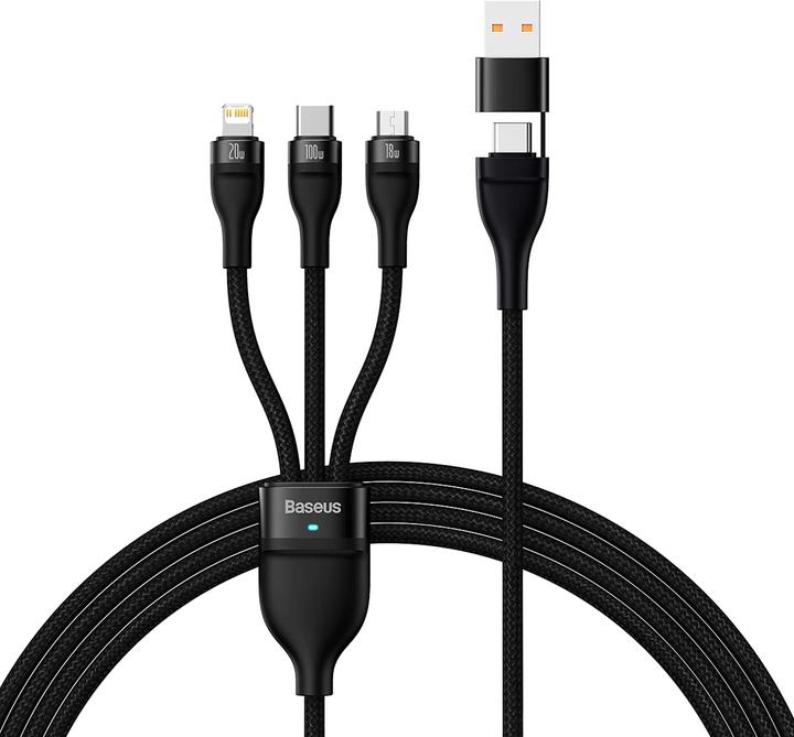 Baseus Flash Series II USB Type C (1.20 m, USB 3.2 Gen 1)