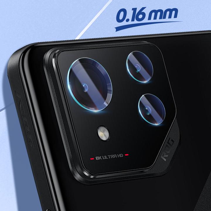 Productafbeelding 3MK Lensbescherming, 4 x 3 cameralenzen (1 Stuk, Asus ROG Telefoon 8)