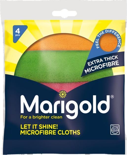 Marigold Reinigungstuch Microfaser 4erPack (4 Stk.)