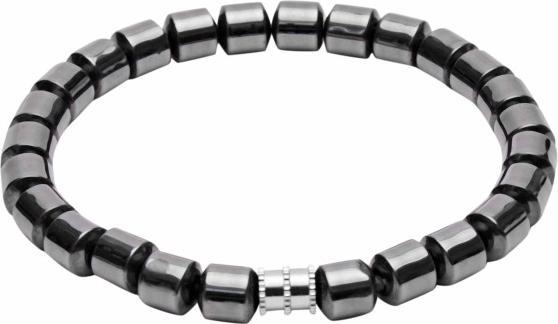HCA Armband,VIRO - Hämatit.607181 (19.50 cm, Edelstahl)
