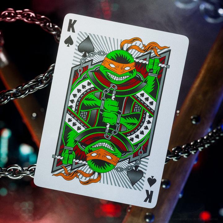 Actual product image Theory11 Teenage Mutant Ninja Turtles Playing Cards | (English)