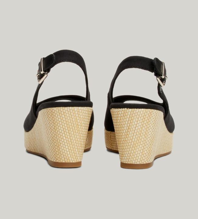 Actual product image Tommy Hilfiger Iconic Elba Sling Back Wedge-39 (39)