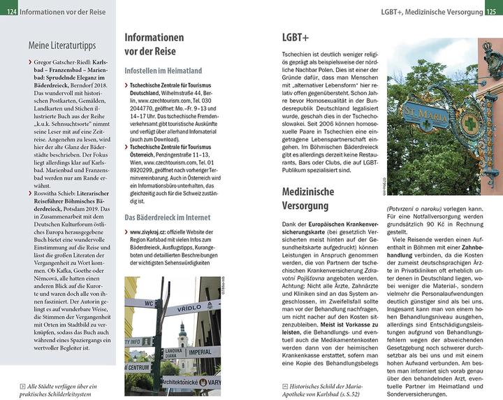 Actual product image CityTrip Böhmisches Bäderdreieck (German, Markus Bingel, 2023)