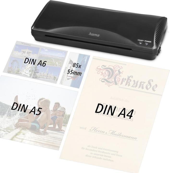 Actual product image Hama Laminator Home & Office DIN A4/250 (125 µm, A4)