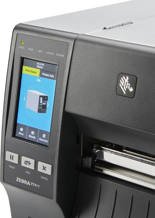 Produktbild Zebra Thermodrucker ZT411 300 dpi Cutter (300 dpi)