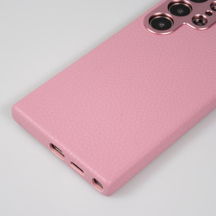 Immagine prodotto PhoneLook Coque Cuir de veau luxe grainé intégral avec boutons métalliques et MagSafe (Samsung Galaxy S24 Ultra)