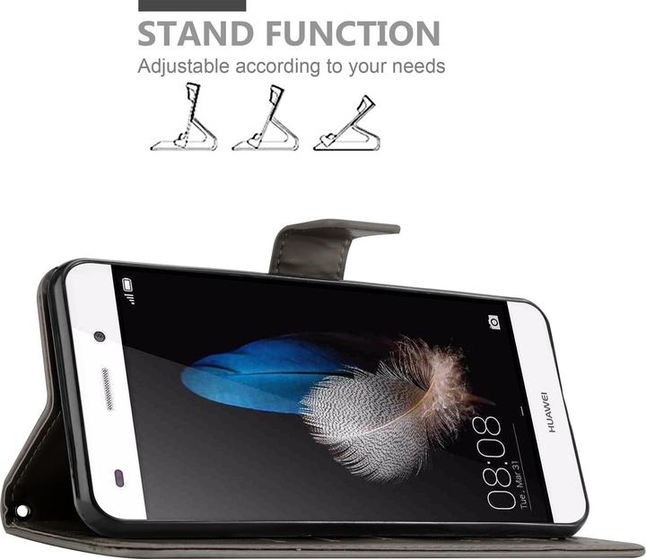 Produktbild Cadorabo Flower Book Cover (Huawei P8 Lite)