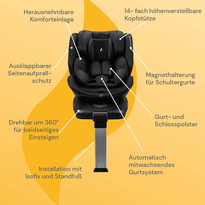 Actual product image Osann Eno360 SL i-Size (Reboarder, ECE R129/i-Size Standard)