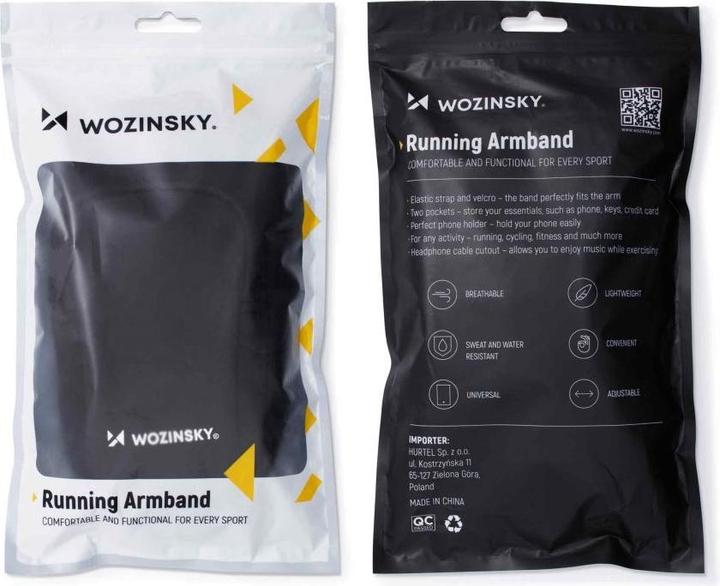 Produktbild Wozinsky running phone armband blue (WABBL1)