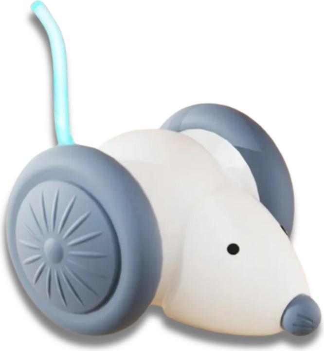 Immagine prodotto Suba Interaktives Katzenspielzeug, LED-Leuchtmaus, Elektrische, USB Aufladbar